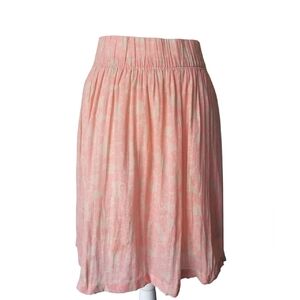 NWOT Old Navy Women's Plus Lightweight Boho Retro Cottage Lined Flare Skirt 20